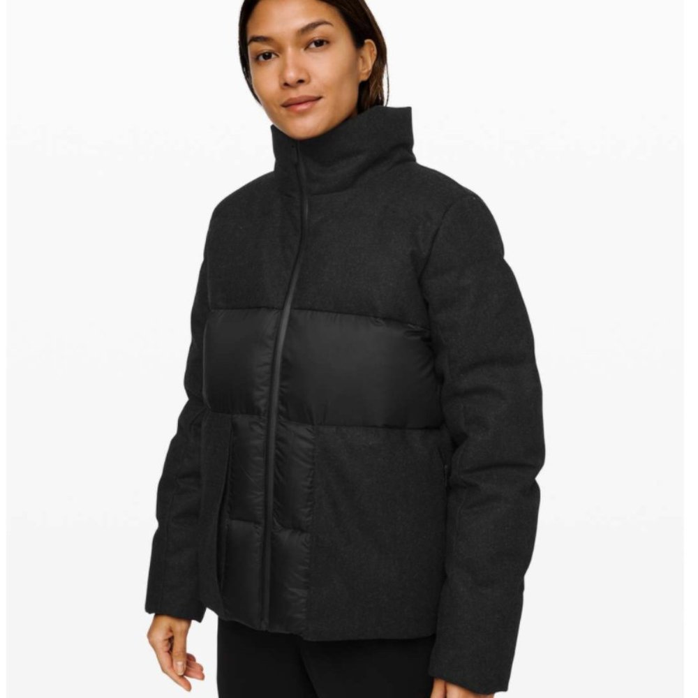 NWT  Lululemon Winter Chill Wool Jacket